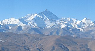 <span class="mw-page-title-main">Mount Everest</span> Earths highest mountain