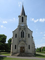 The church of Saint-Pierre and Saint Paul in Sidiailles
