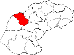 Municipalità locale di Tswelopele – Mappa