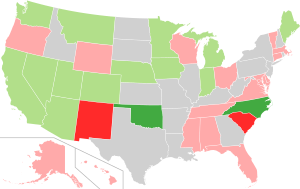 美国《失信选举人法》地图