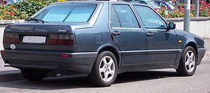 Vue arrière Fiat Croma 2e série