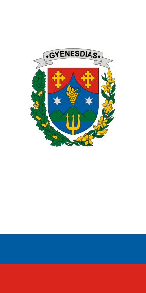 File:Flag of Gyenesdiás (vertical).svg