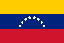 Drapeau civil du Venezuela