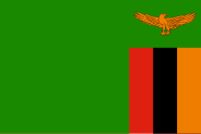 The Flag of Zambia
