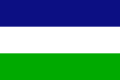 Neuzeitliche Variante der Flagge, dargestellt auf araukanie.com