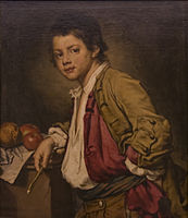 Вітторе Гісланді. Юний художник, 1732 р.