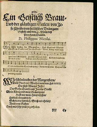 <span class="mw-page-title-main">Wie schön leuchtet der Morgenstern</span> Chorale by Philipp Nicolai