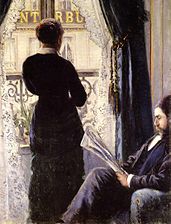 Intérieur av Gustave Caillebotte