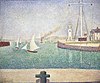 Georges Seurat - Entrée du port d'Honfleur PC 172.jpg
