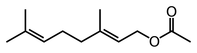 File:Geranyl-acetate.svg