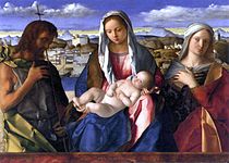 Giovanni Bellini Sacred Conversation, 54 × 76 cm