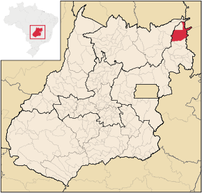 Kart over São Domingos