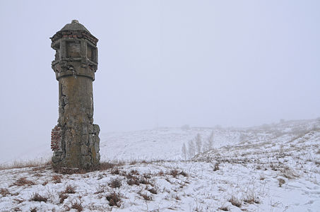 Придорожний пам'ятник-вежа в Гологорах / Roadside monument-tower in Holohory, Гологори (Львівська область) / Holohory, Lviv Oblast Author: Сергій Криниця