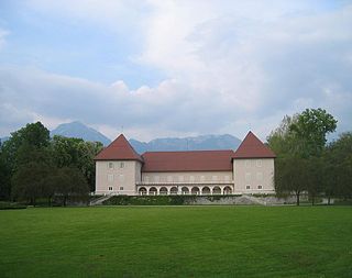 Brdo Castle near Kranj building