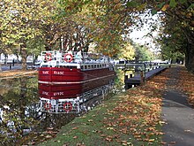 Anlegestelle des Grand Canals in Dublin