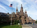 * Nomination Green-Wood Cemetery gate in Greenwood Heights, Brooklyn, New York. Taken from inside the gate. --Rhododendrites 16:17, 23 November 2015 (UTC) * Decline Nice light and color, but oversharpened as is common with smartphone pics --Daniel Case 03:26, 2 December 2015 (UTC)