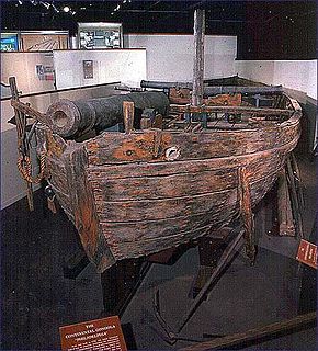USS <i>Philadelphia</i> (1776) American Gunboat in 1776