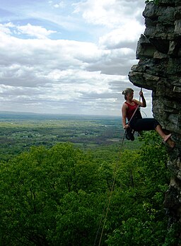 Gunks Traps - Rappelling - 2