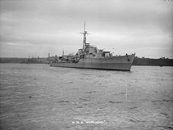 HMS Whirlwind vuonna 1944.