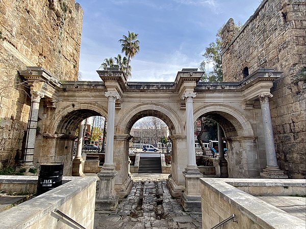 Image: Hadrian’s Gate, Antalya, Turkey   View Feb 2022