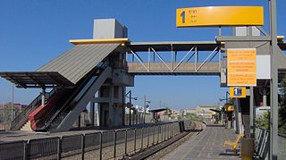 <span class="mw-page-title-main">HaMifratz Central railway station</span> Railway station in Haifa, Israel