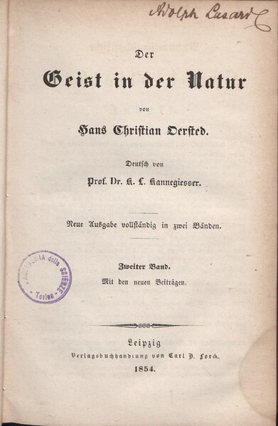 File:Hans Christian Ørsted, Der Geist in der Natur, 1854.tiff