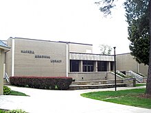 University of Pittsburgh at Titusville Haskell Memorial Library at University of Pittsburgh Titusville.JPG