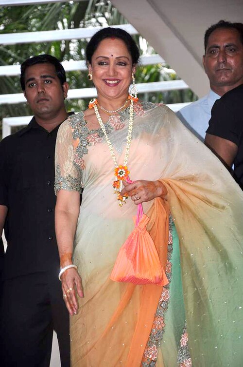 Malini at an event