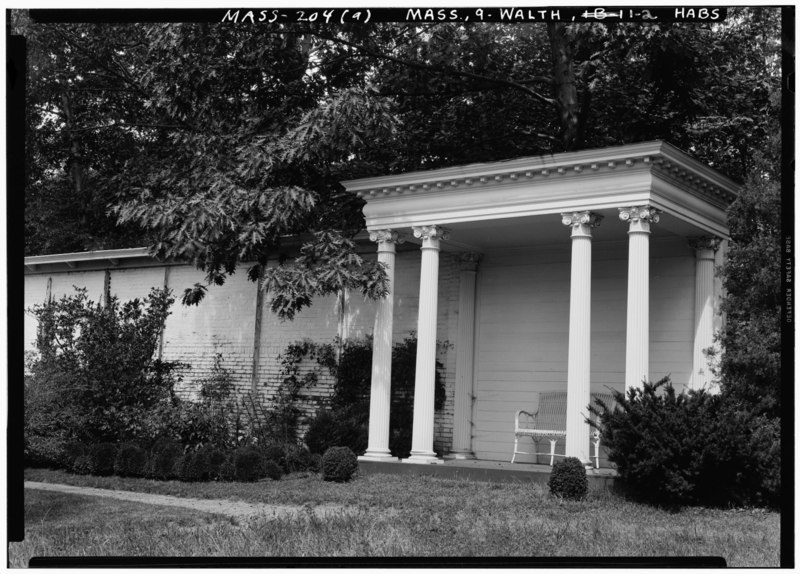 File:Historic American Buildings Survey Frank O. Branzetti, Photographer Sept. 4, 1940 (a) EXT.- GARDEN END HOUSE and PEACH WALL - The Vale, Beaver Street, Waltham, Middlesex County, HABS MASS,9-WALTH,1-2.tif