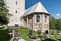 * Nomination Apse of the subsidiary church Saint Cyriacus with cemetery, Hohenthurn, Carinthia, Austria --Johann Jaritz 02:04, 20 May 2017 (UTC) * Promotion Good quality --Jakubhal 04:41, 20 May 2017 (UTC)