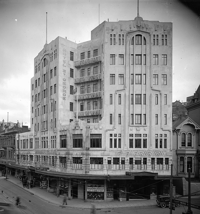 Photo of Art Deco hotel building