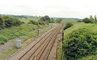<span class="mw-page-title-main">Hougham railway station</span> Former railway station in Lincolnshire, England