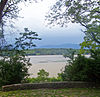 Hudson River Heritage Historic District Hudson view from Clermont Manor.jpg