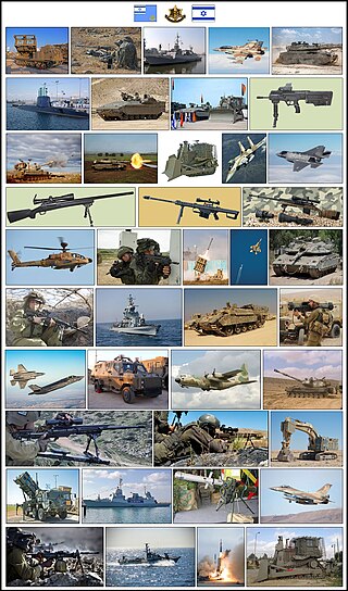 The military equipment of Israel includes a wide array of 