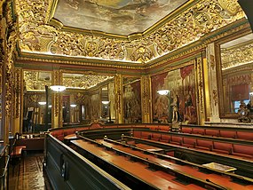Interior of Brussels town hall 21.jpg