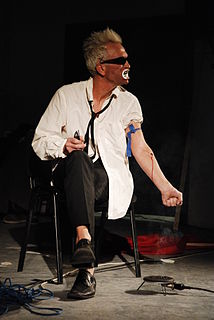 Istvan Kantor Canadian performance and video artist, industrial music and electropop singer