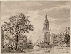 La Tour de l'Écluse et la Tour de la porte de Jan Roden à Amsterdam, 1760-1767