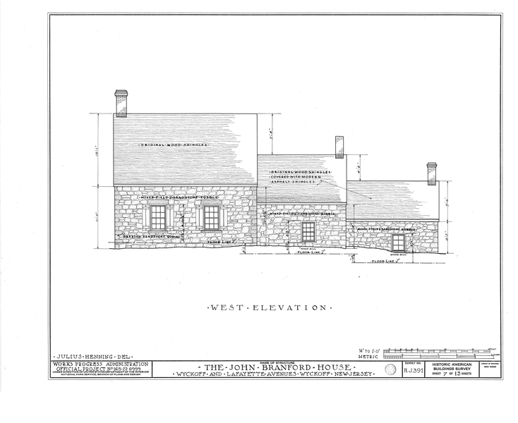 File:John Branford House, Lafayette and Wyckoff, Wyckoff, Bergen County, NJ HABS NJ,2-WYCK,4- (sheet 7 of 13).png