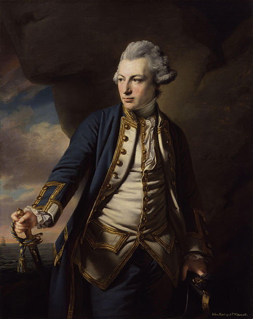 Captain John Jervis by Francis Cotes, 1769