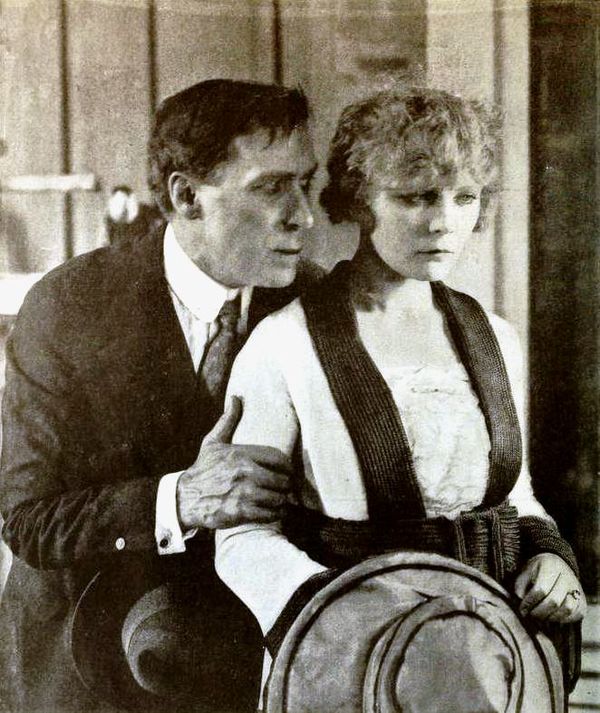 William S. Hart and Winifred Westover in John Petticoats
