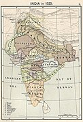 India before the beginning of Mughal rule