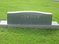 Jordan family tombstone, Arcadia, LA IMG 0778.JPG