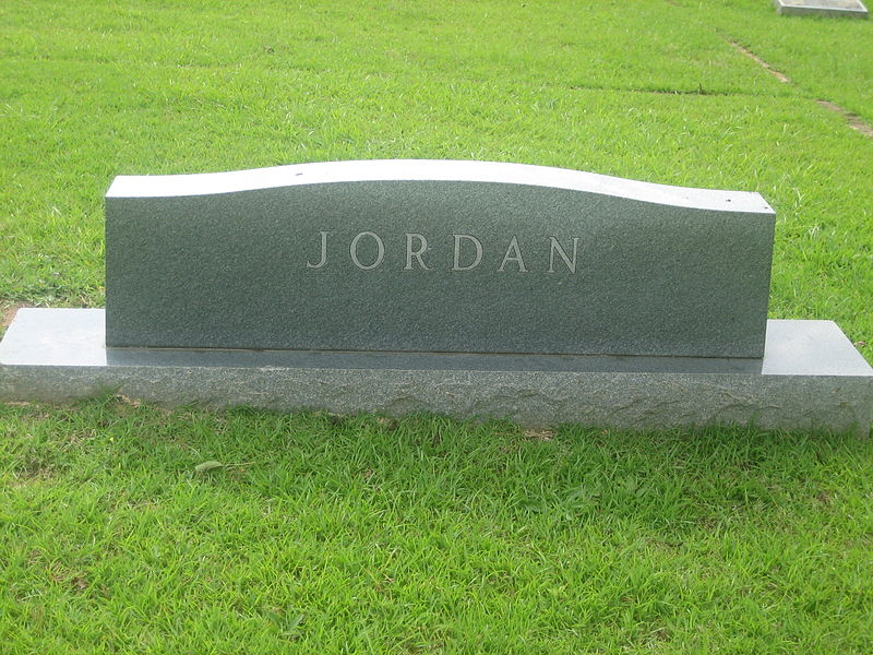 File:Jordan family tombstone, Arcadia, LA IMG 0778.JPG