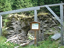 Foto des Kalkbrandofens auf der Flattnitz