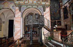 Kanzel in der Basilika