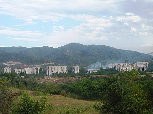Kazreti, view from mountain