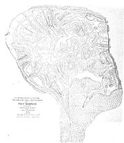 Contour map of the shell works at Key Marco. KeyMarcoMap.jpg