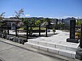 静岡県静岡市清水区吉川にある、吉川氏墳墓（2021年4月）