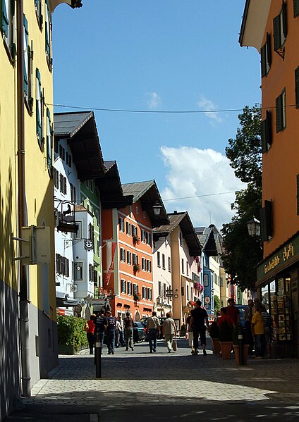 Kitzbühel in mid-August 2008