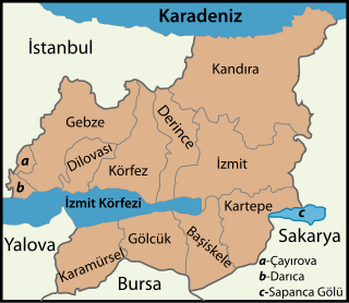 Districts of Kocaeli